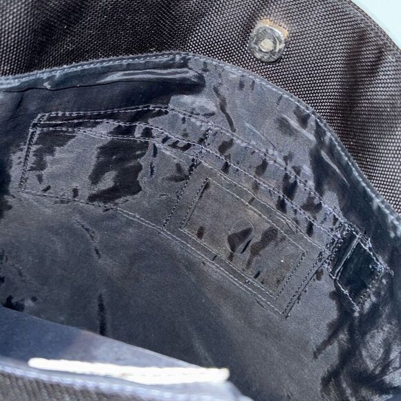 Tommy Hilfiger Black Canvas Tote Bag - Picture 9 of 15